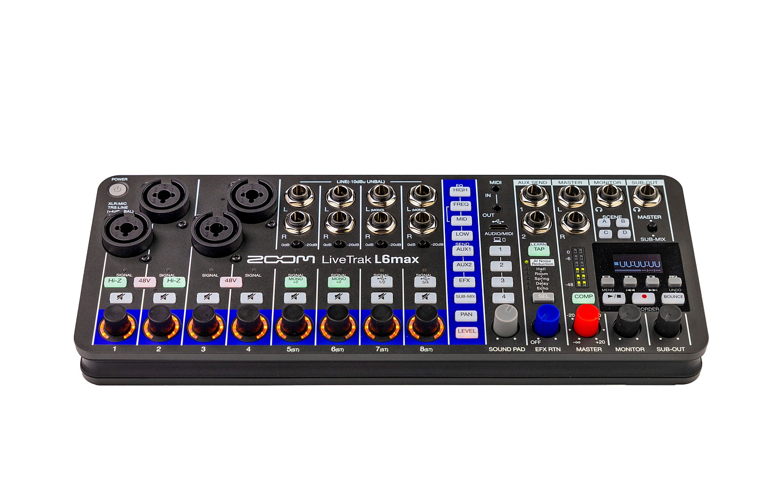 Zoom LiveTrak L6max