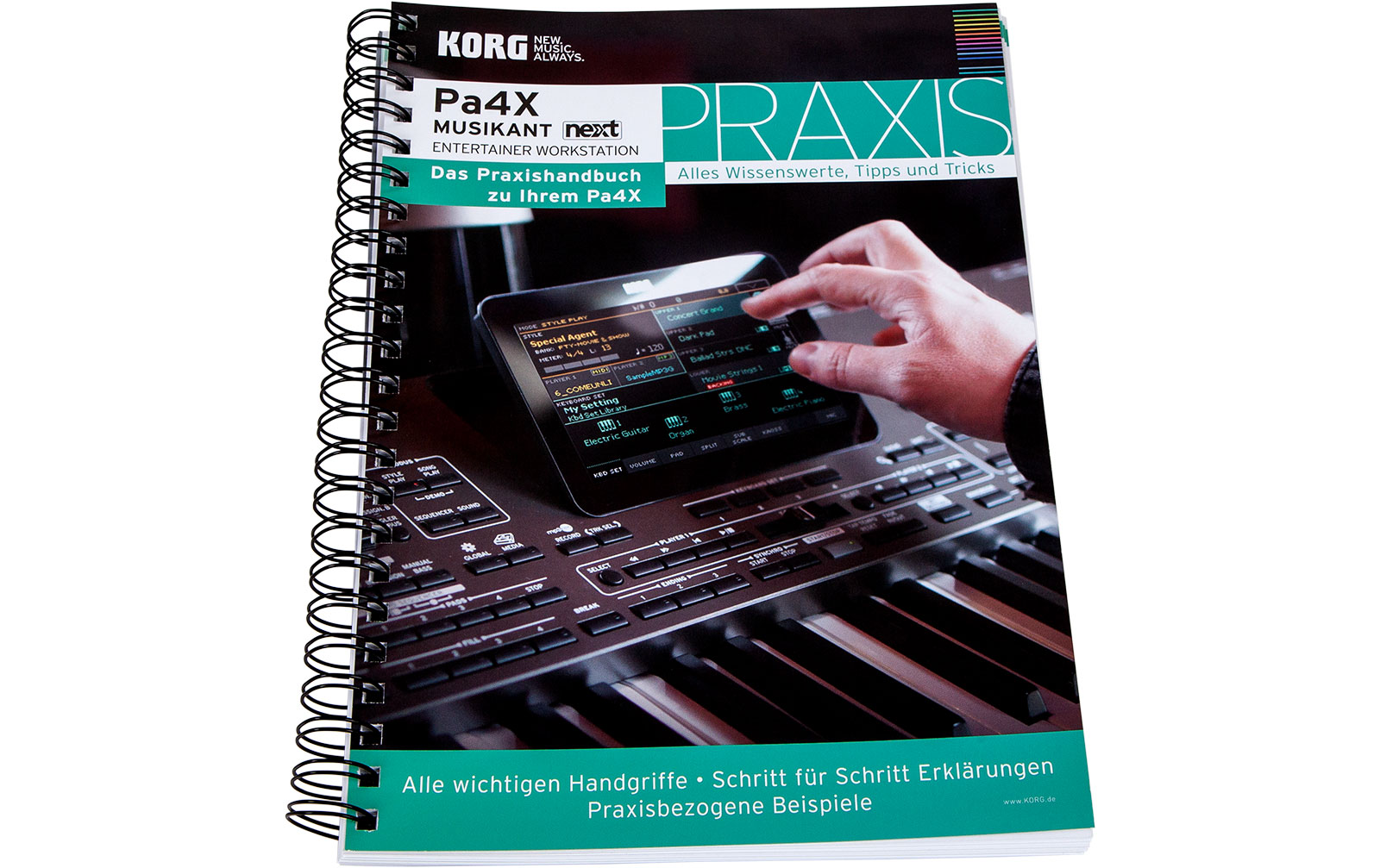 Korg Praxishandbuch Band3 für Pa4X-MUSIKANT-Serie