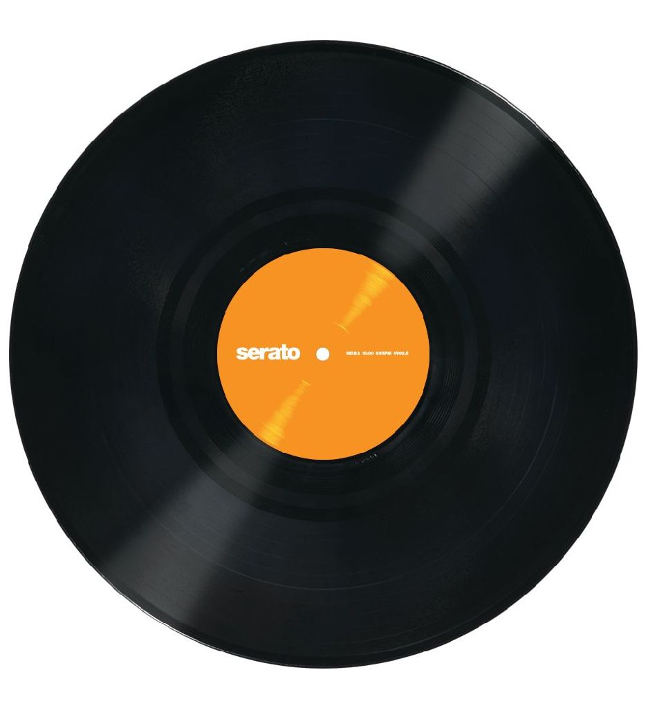 Serato Manifesto, 12" Control Vinyls schwarz, Because Music