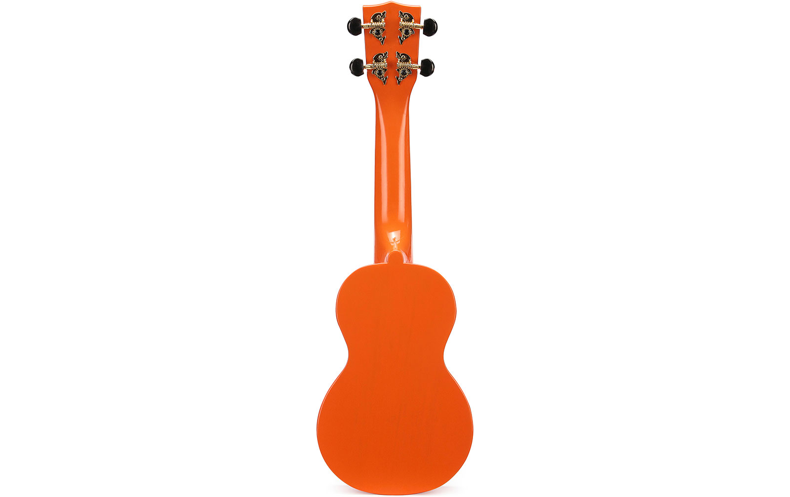 Mahalo Smiley Ukulele Orange