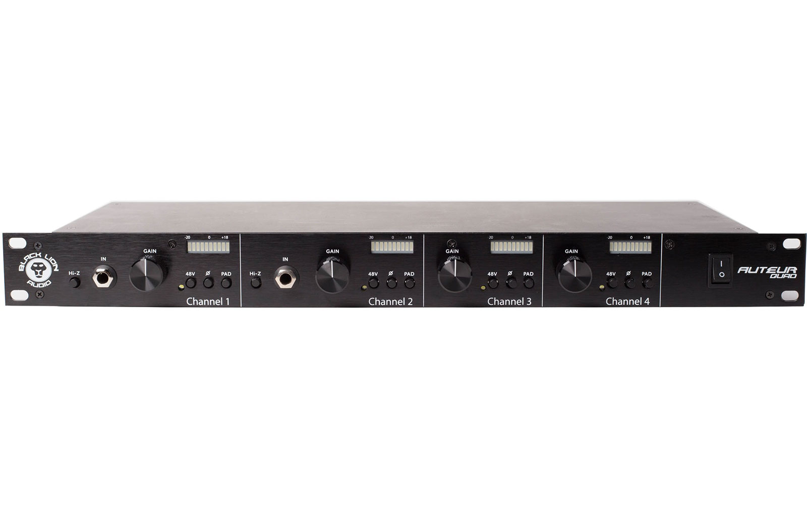 Black Lion Audio Auteur Quad - 4-Kanal Mikrofonvorverstärker