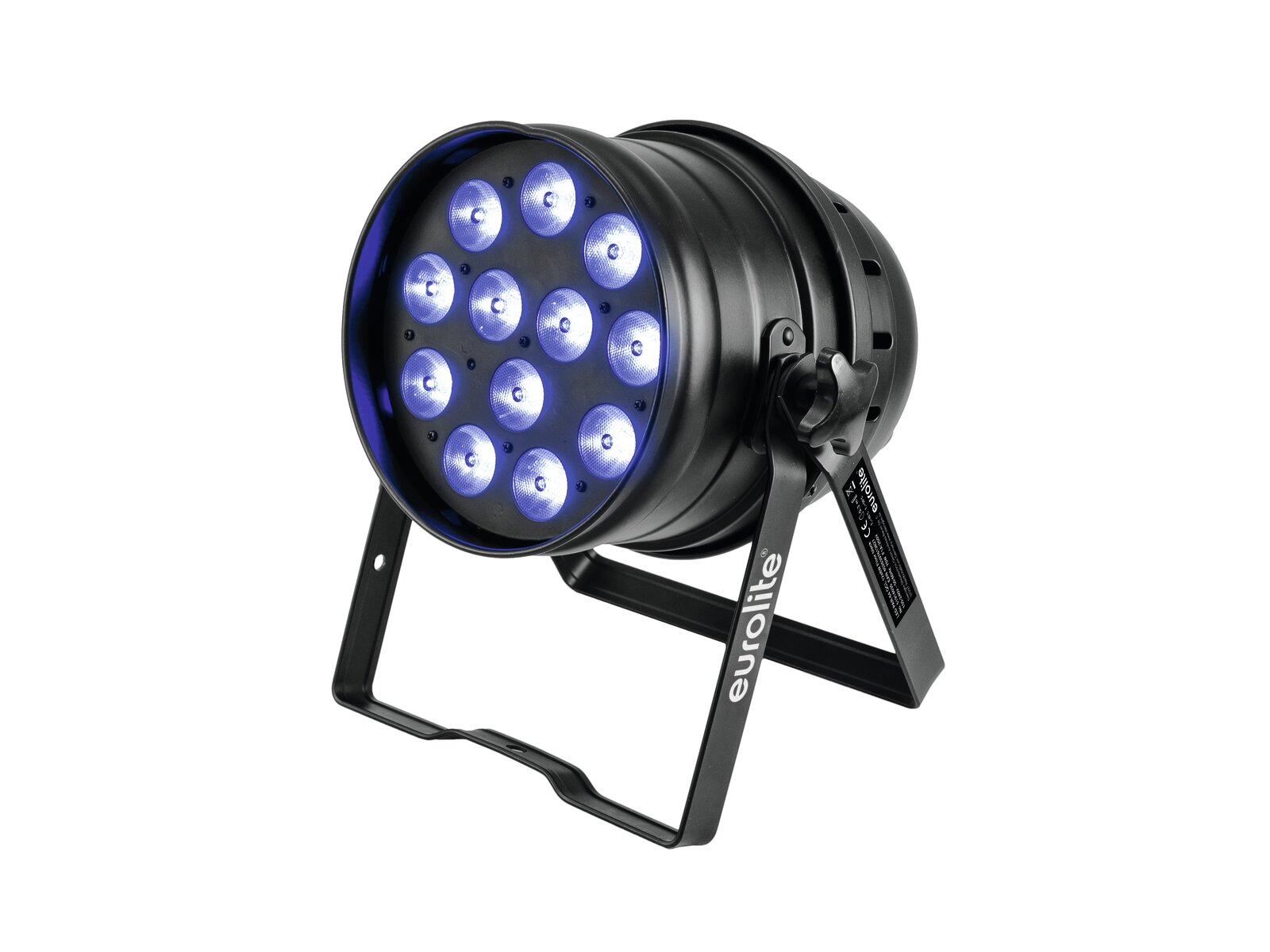 Eurolite LED PAR-64 QCL 12x8W Floor sw