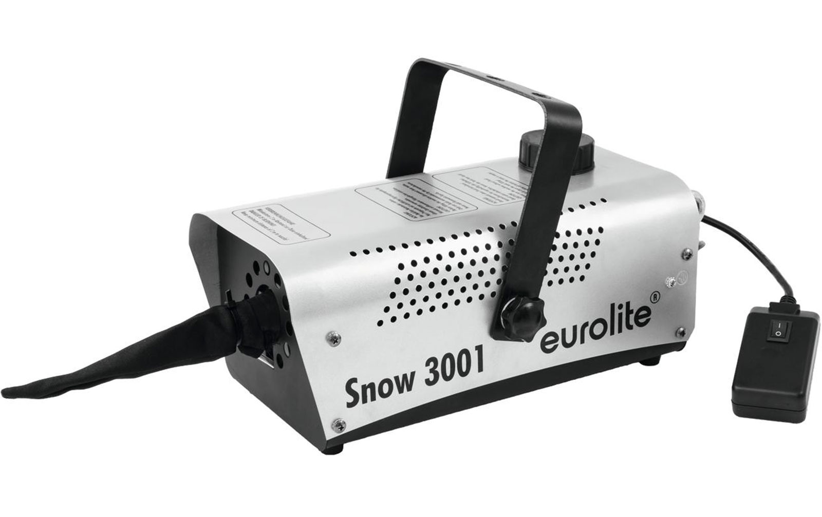 Eurolite Set Snow 3001 Schneemaschine + Schneefluid 1l B-Ware