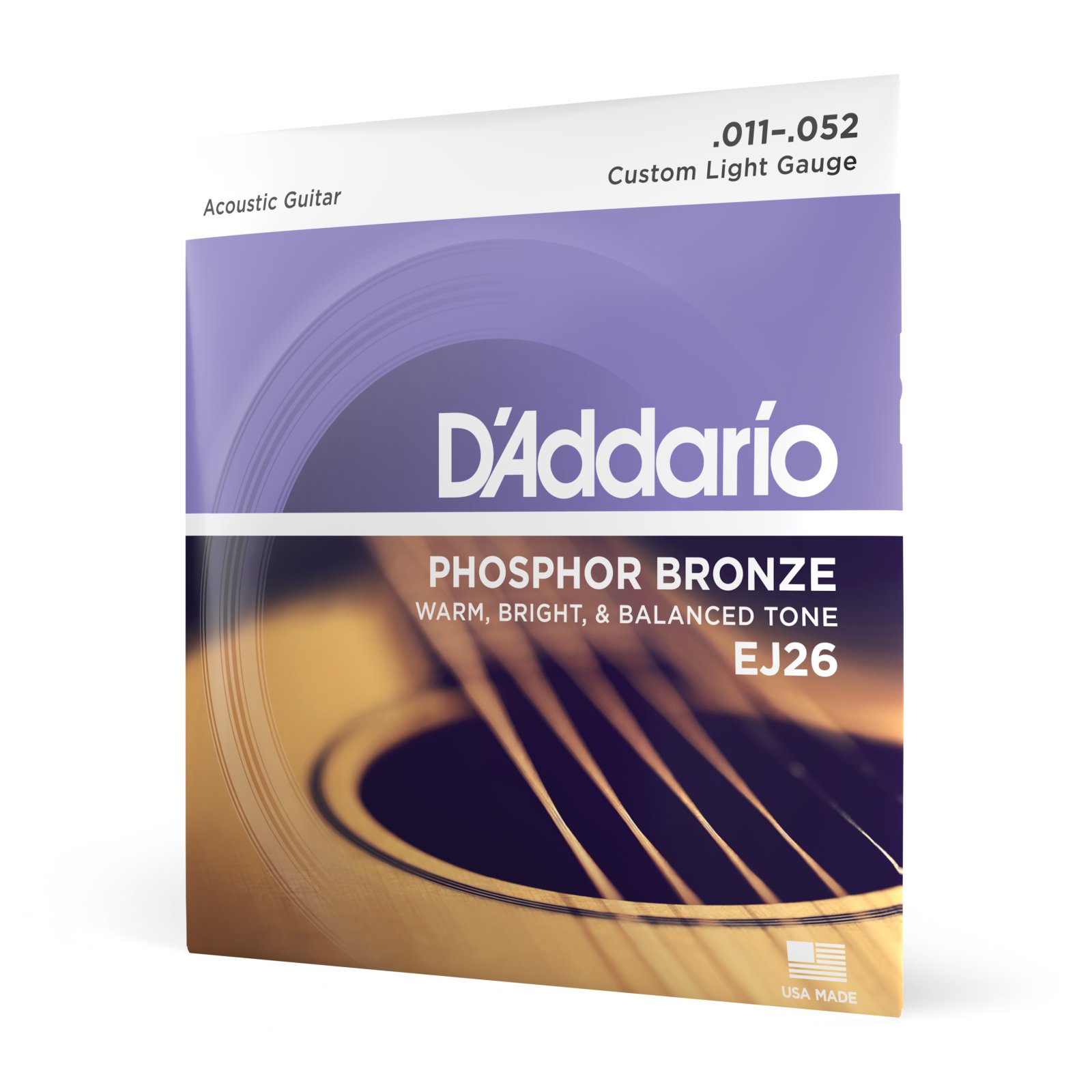 Daddario EJ26 Saitensatz für Westerngitarre 011-052