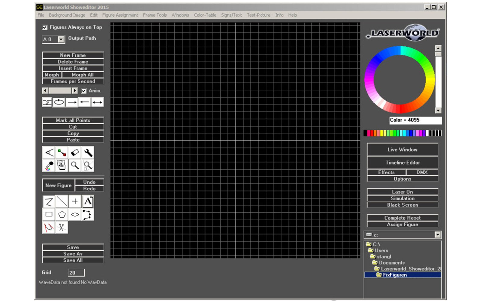 Laserworld Showeditor Set - Lasershow Software