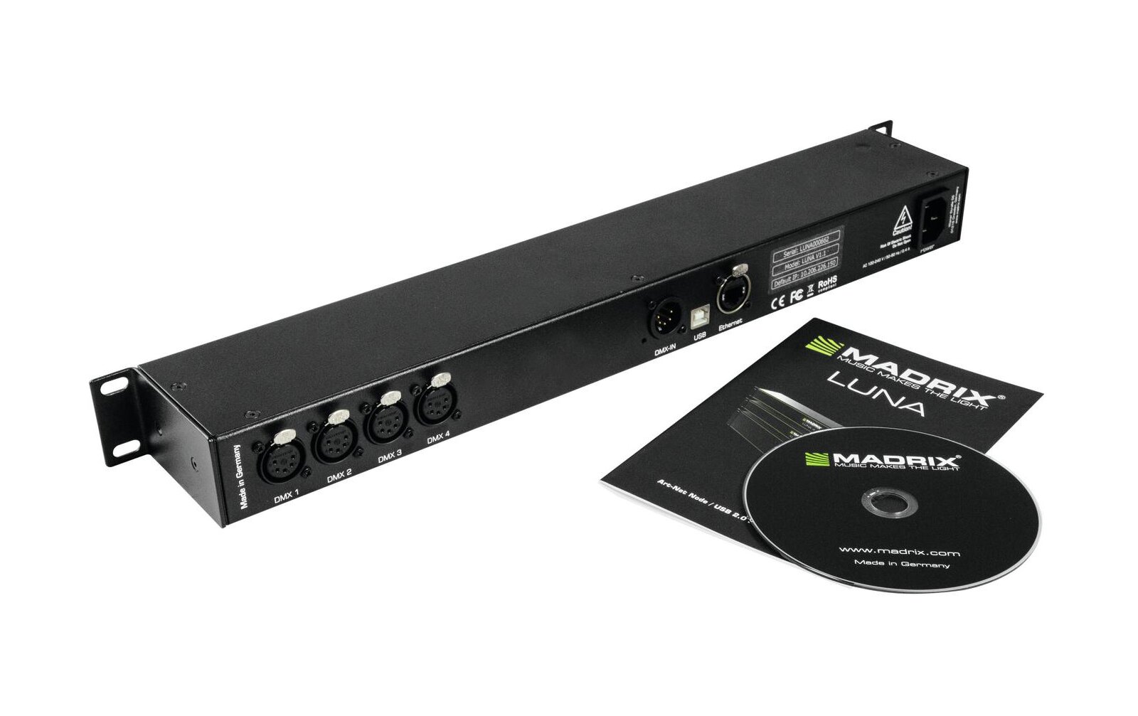 Madrix LUNA 4 Port USB / Art-Net Node