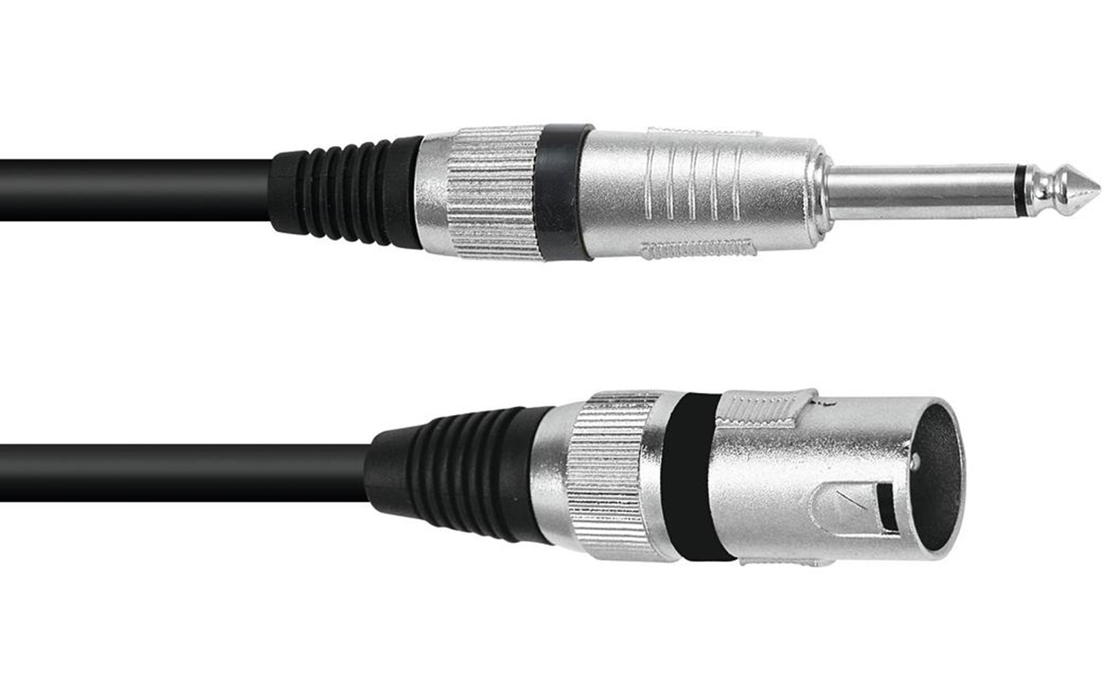 Omnitronic Adapterkabel XLR (M) / Klinke mono 5m schwarz
