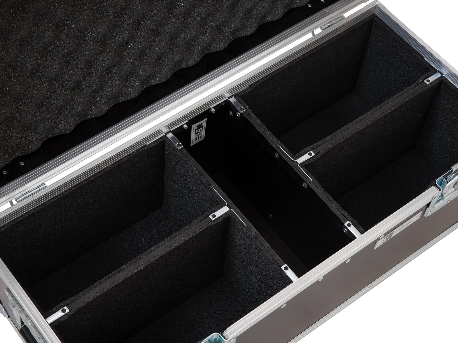 Roadinger Flightcase 4 x LED CBB-2 COB RGB Leiste