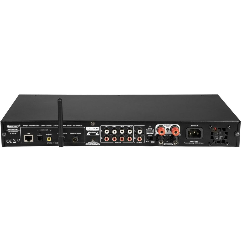 Omnitronic DJP-900NET Class-D Verstärker mit Internetradio