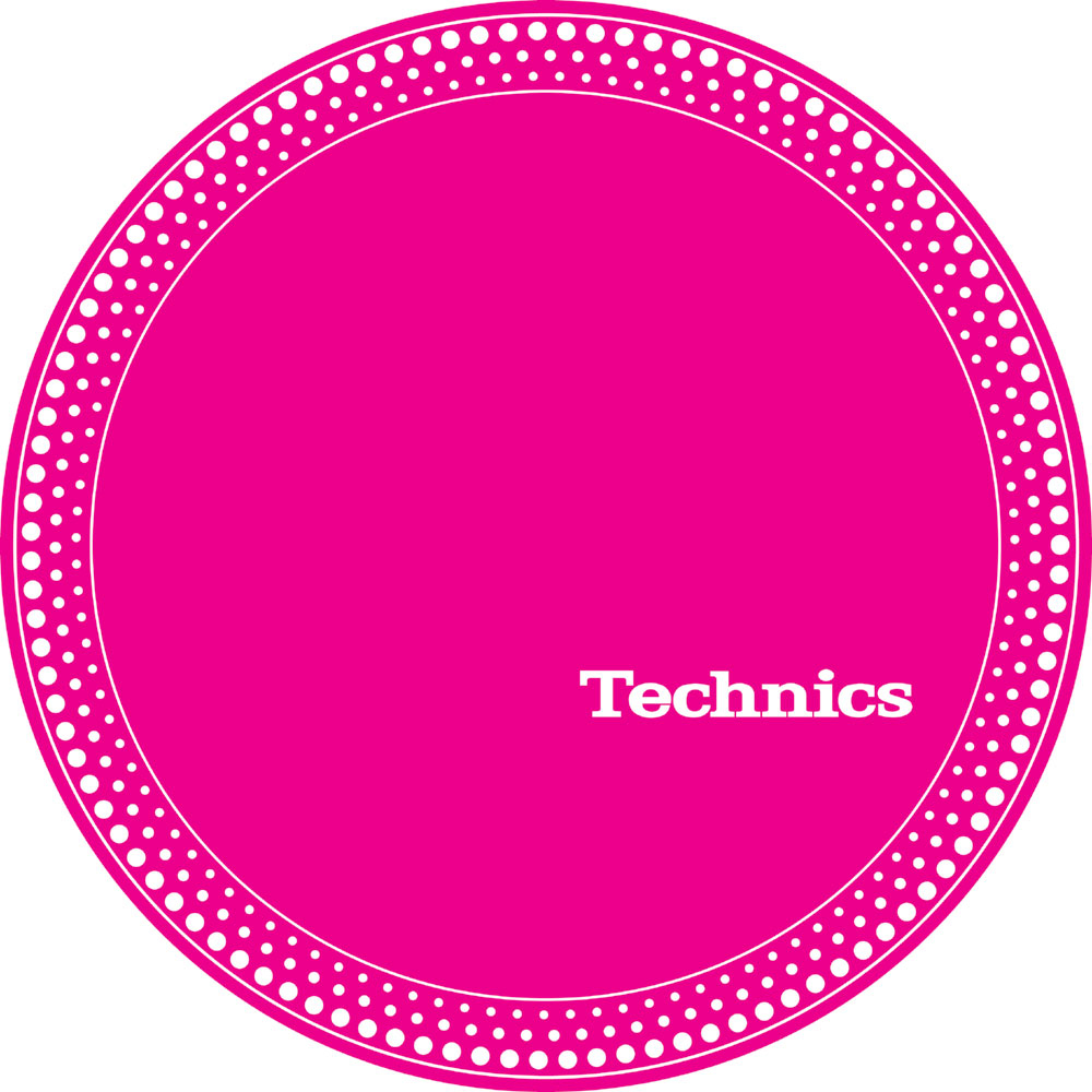 Magma Slipmat Technics "Strobe 1", Paar