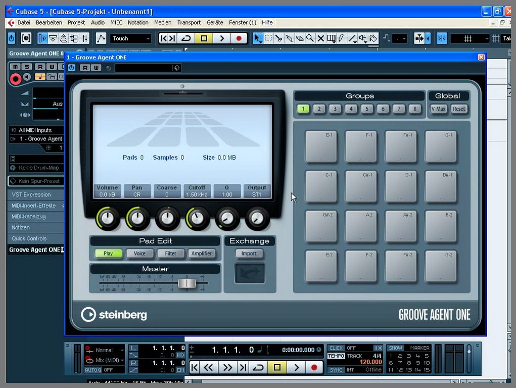 DVD Lernkurs Hands On Cubase Vol.5 - Fortgeschrittene Technik