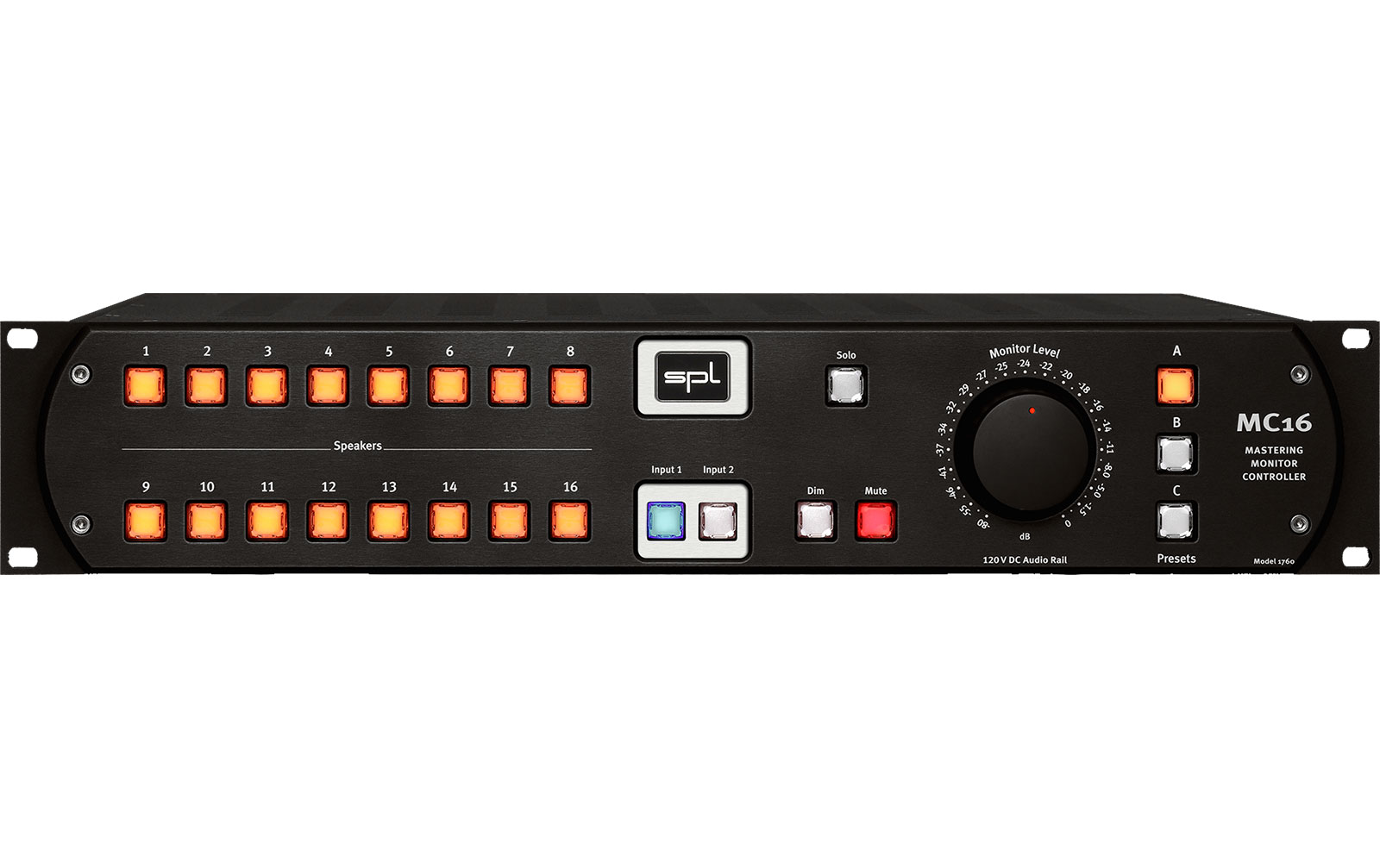 SPL MC16 schwarz, Modell 1760