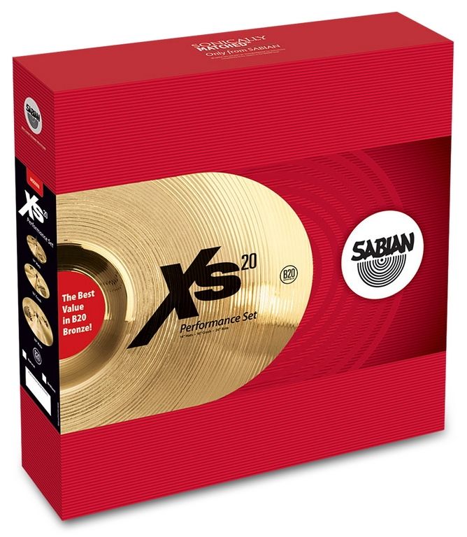 Sabian XS20-Serie Performance Set brilliant