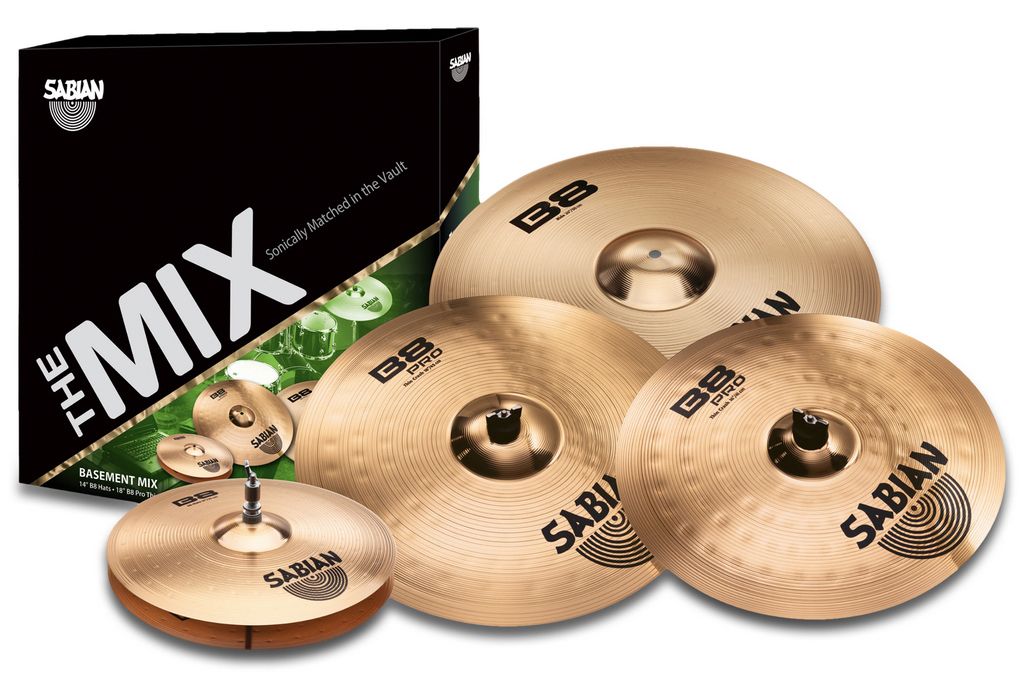 Sabian Mix-Serie B8/B8Pro "Basement" Mix Set