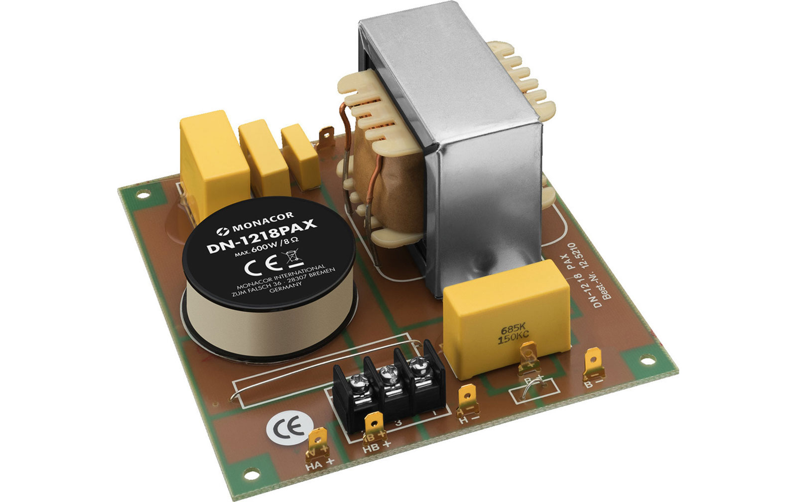 Monacor DN-1218PAX 2-Wege-Frequenzweiche