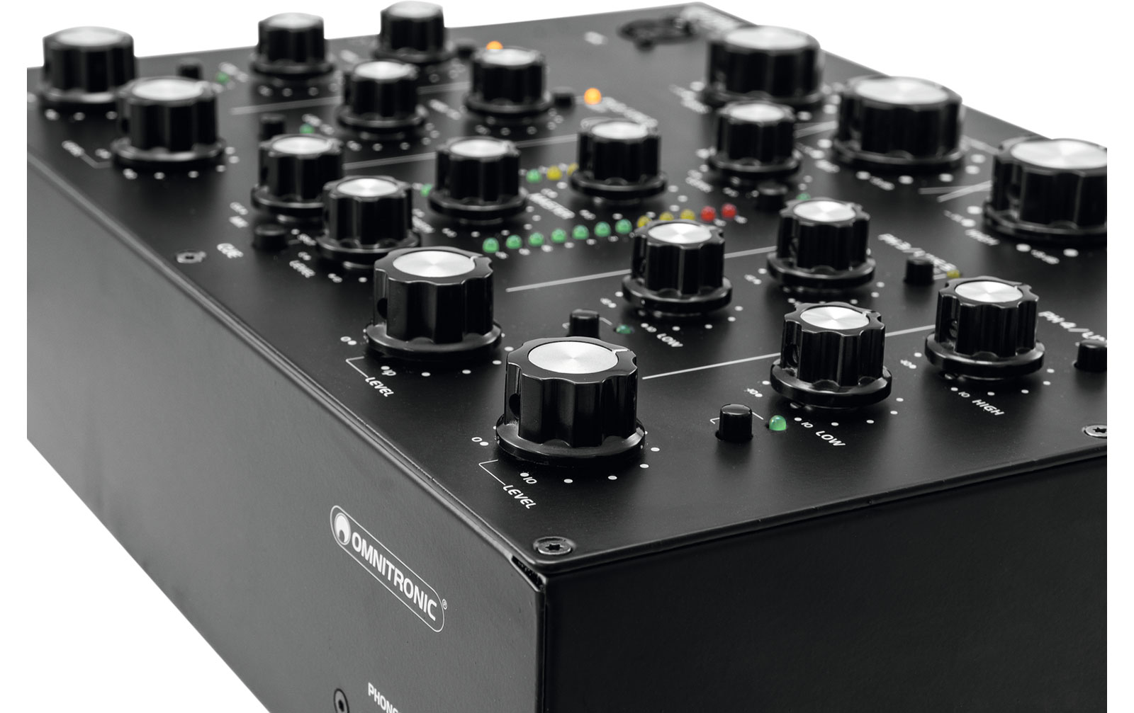 Omnitronic TRM-402 4-Kanal Rotary-Mixer