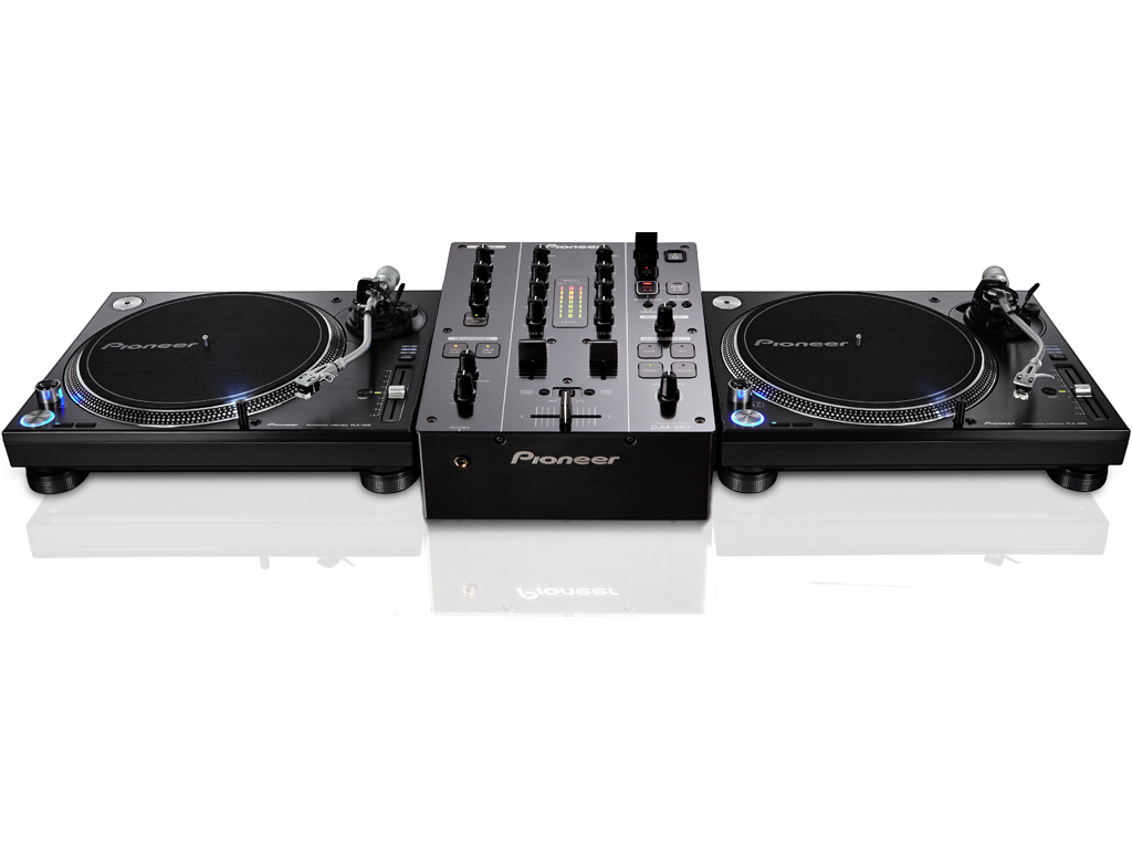 Pioneer 2x PLX-1000 & Pioneer DJM-350 Set