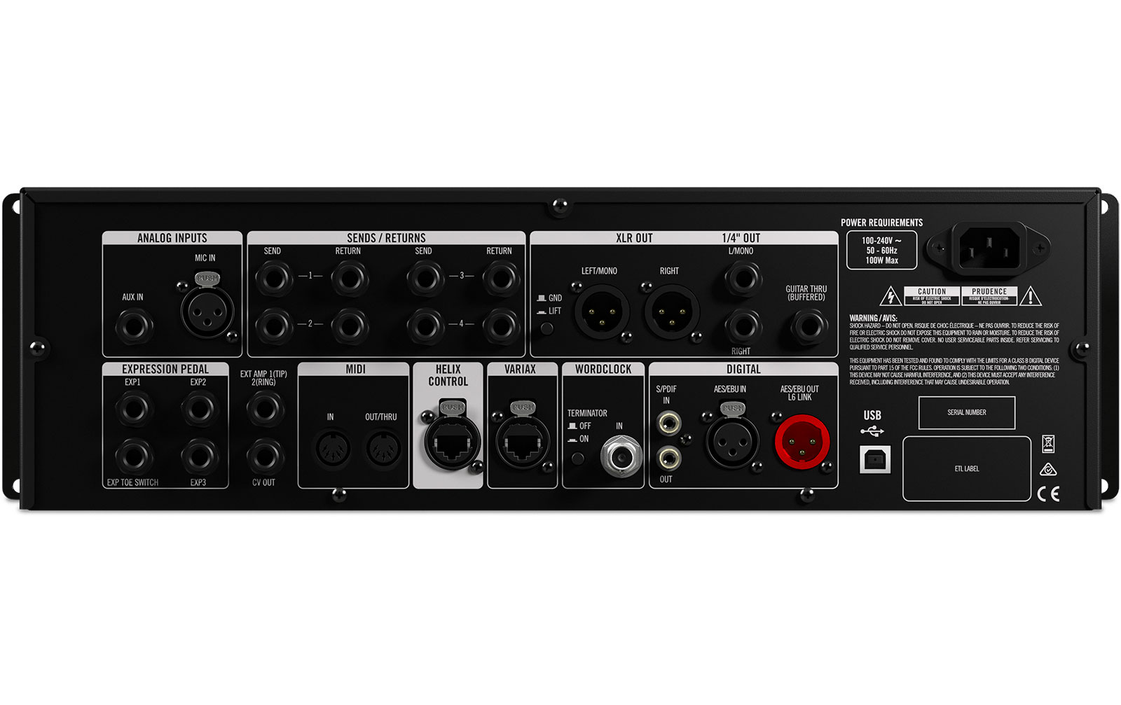 Line6 HELIX Rack