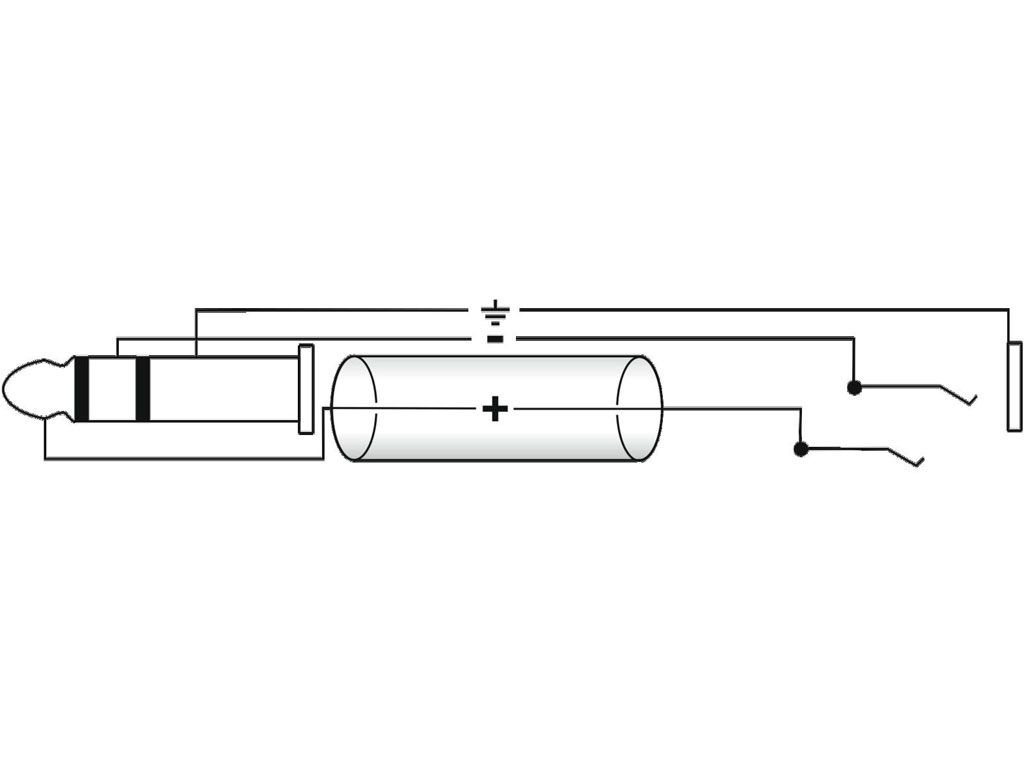 Omnitronic Klinke-Verlängerung KV-30, 3,5mm, 3m