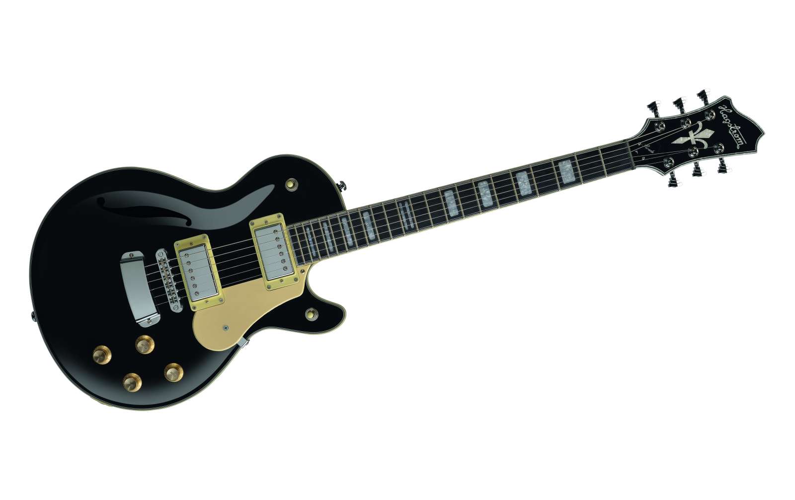 Hagstrom Swede F - Black Gloss