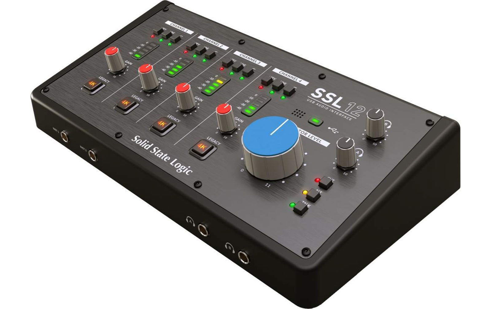SSL 12 - 12-kanaliges Low Noise USB-C Audio Interface