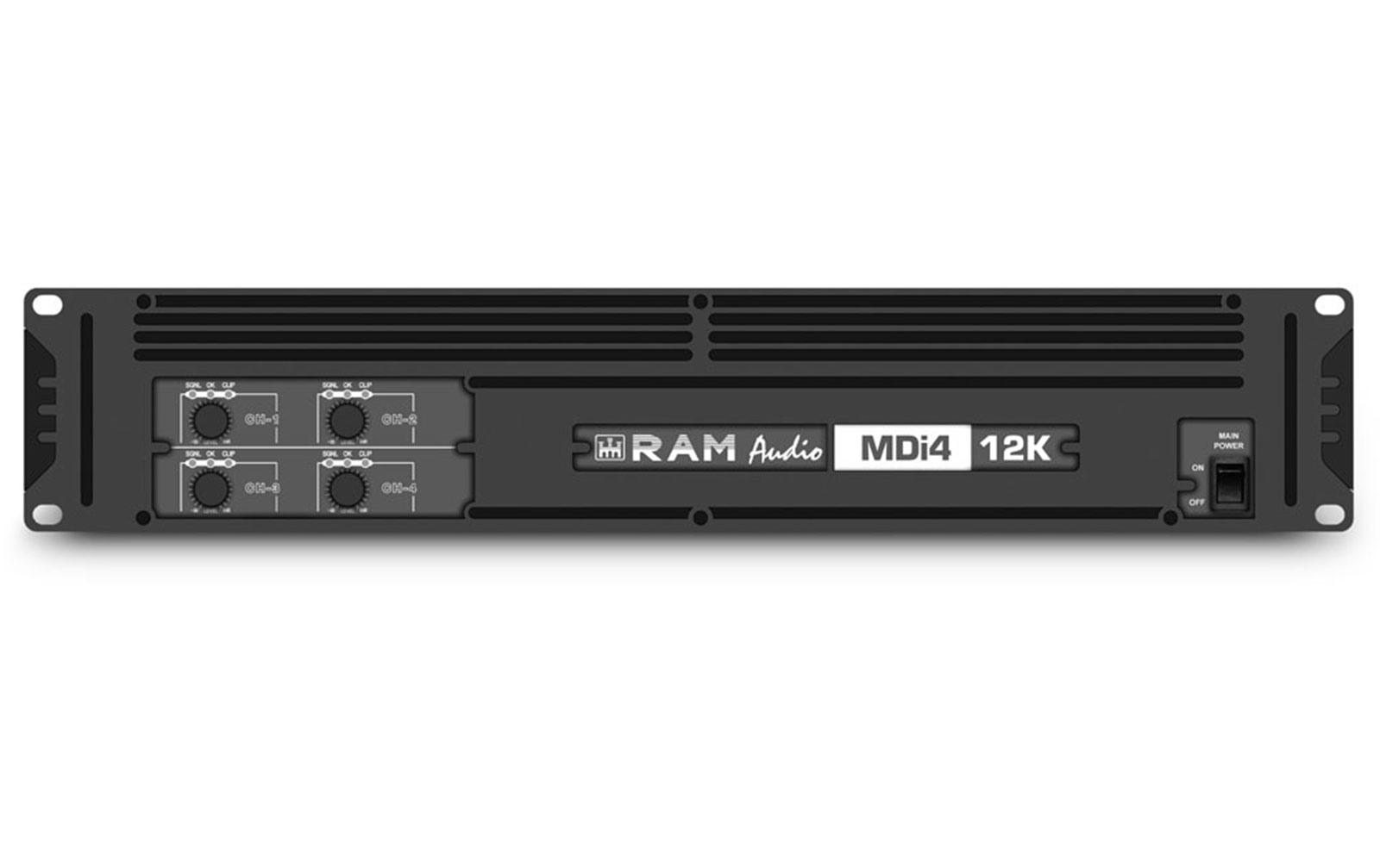 Ram Audio MDi4-12K 4 Kanal Verstärker 4 x 3000 W 4 Ohm