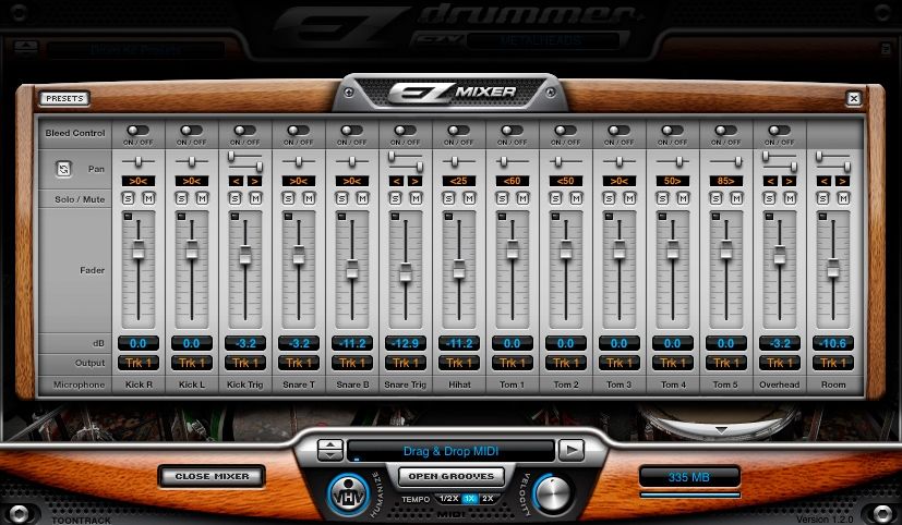 ToonTrack MetalHeads EZX