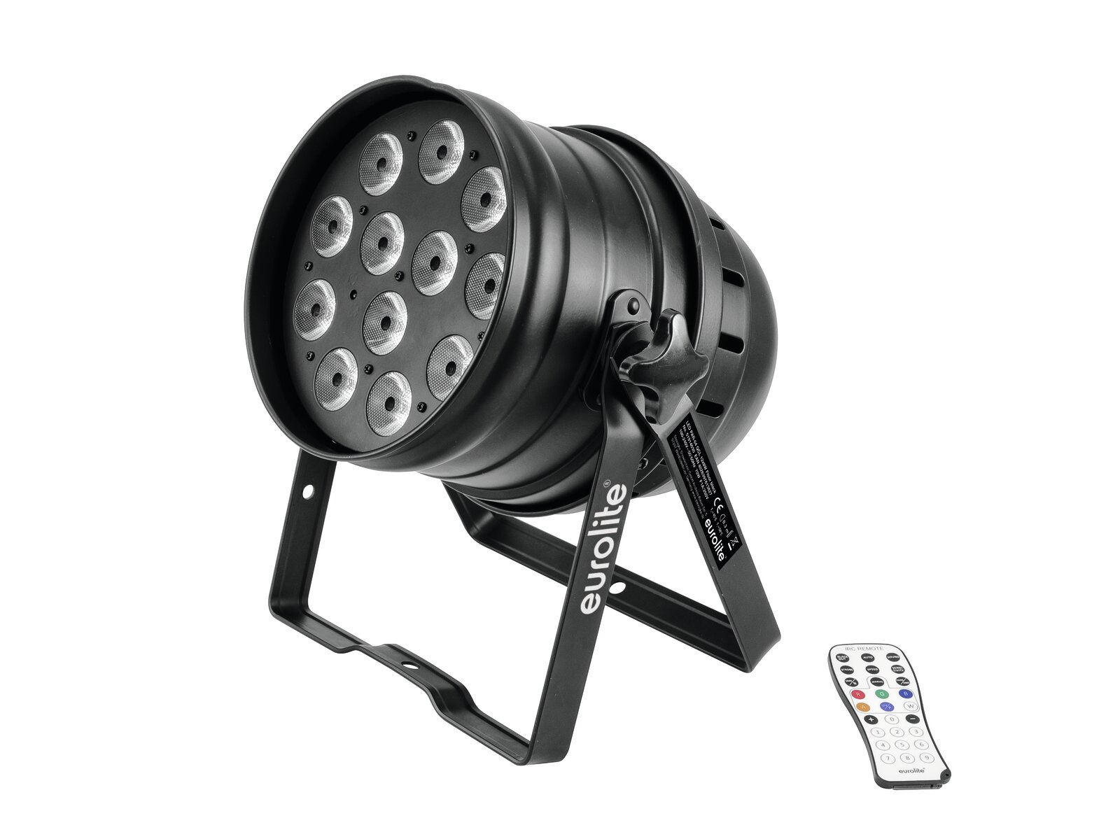 Eurolite LED PAR-64 QCL 12x8W Floor sw
