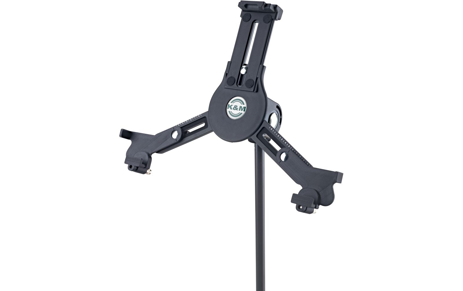 K&M 19790 Tablet-PC-Stativhalter - schwarz 3/8"