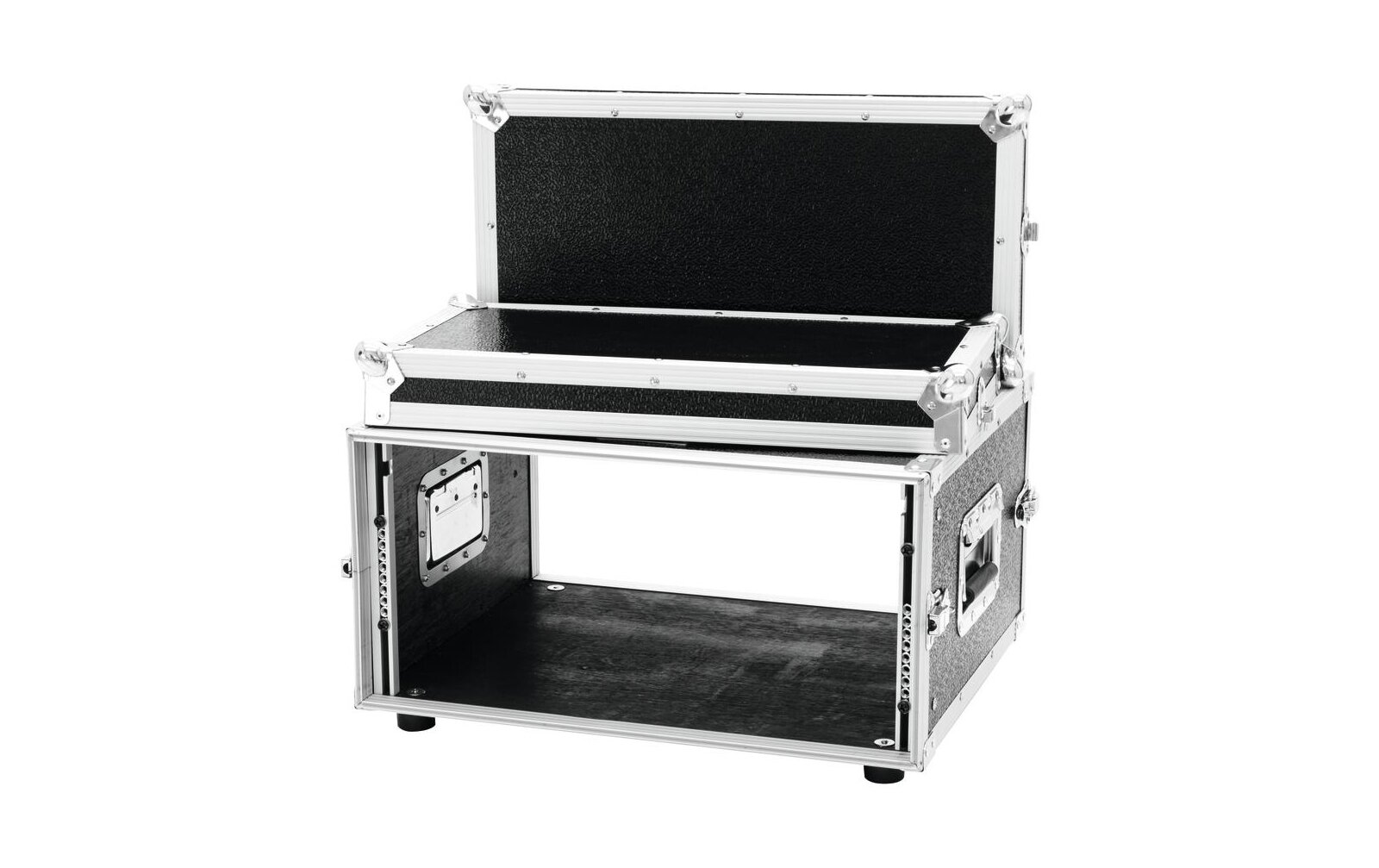 Roadinger Effektrack CO DD, 5HE, 40cm tief, schwarz