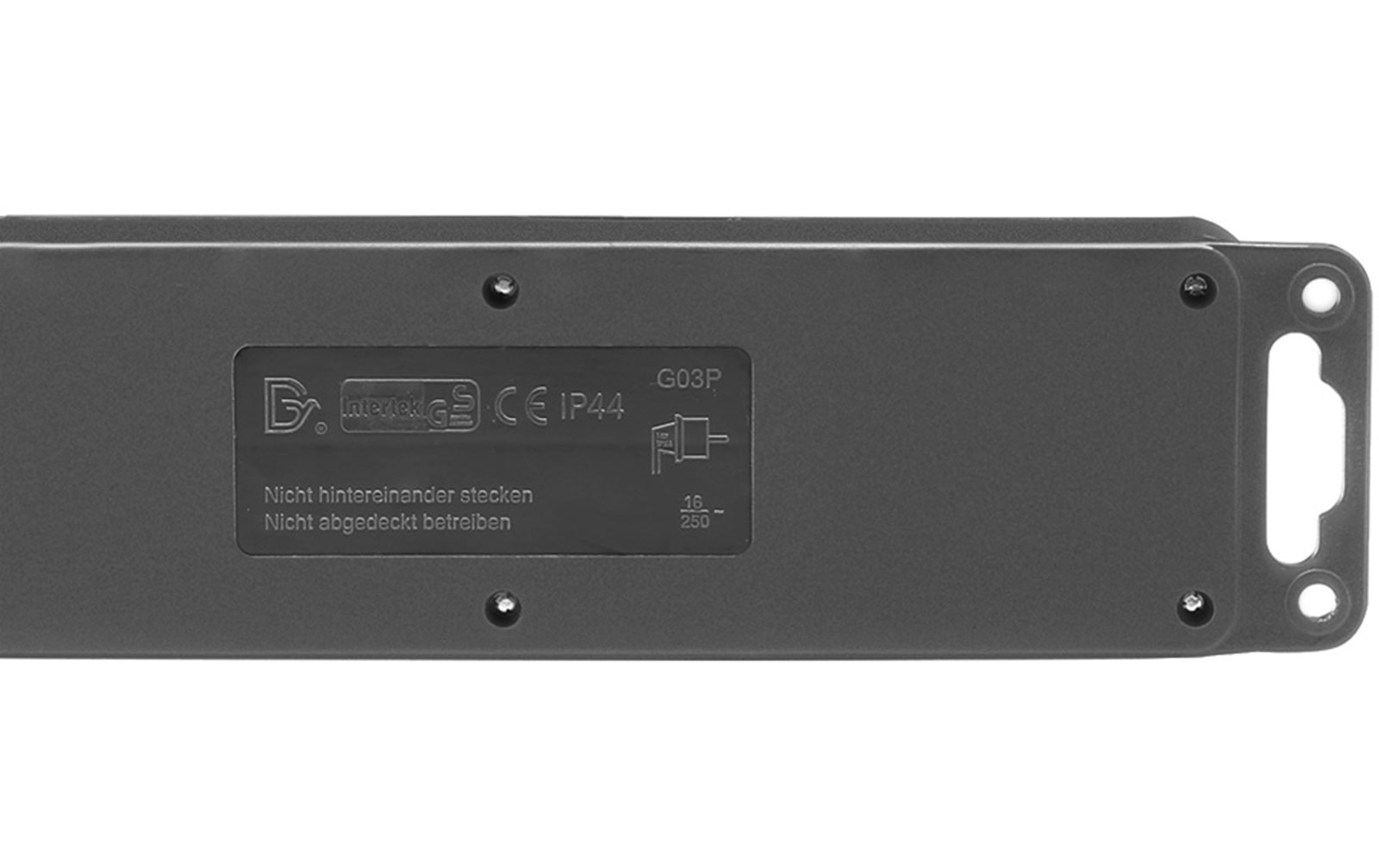 Adam Hall 8747 IP 5 5-fach Steckdosenleiste Schutzart IP44