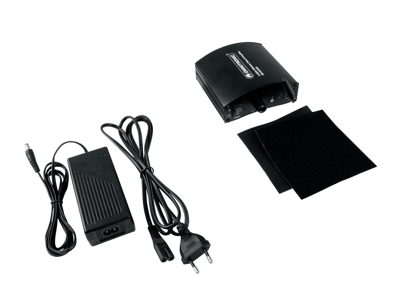 Omnitronic WS-1 2.4GHz Sender + 2x Empfänger, aktiv