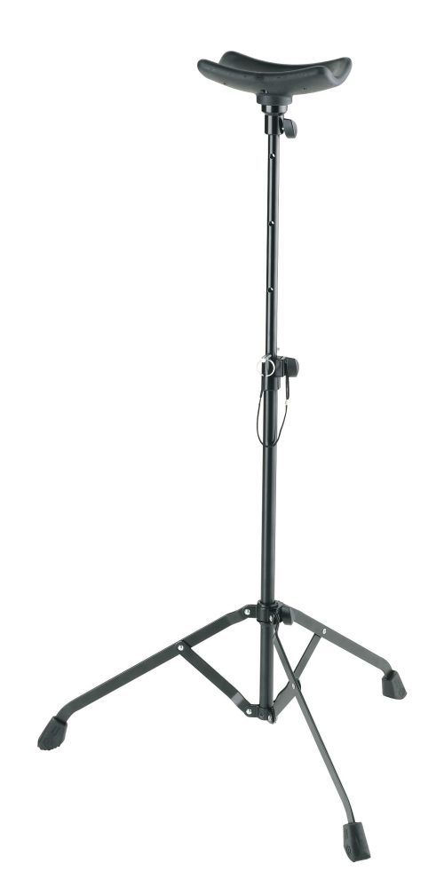 K&M 14951 Tuba-Spielständer, schwarz