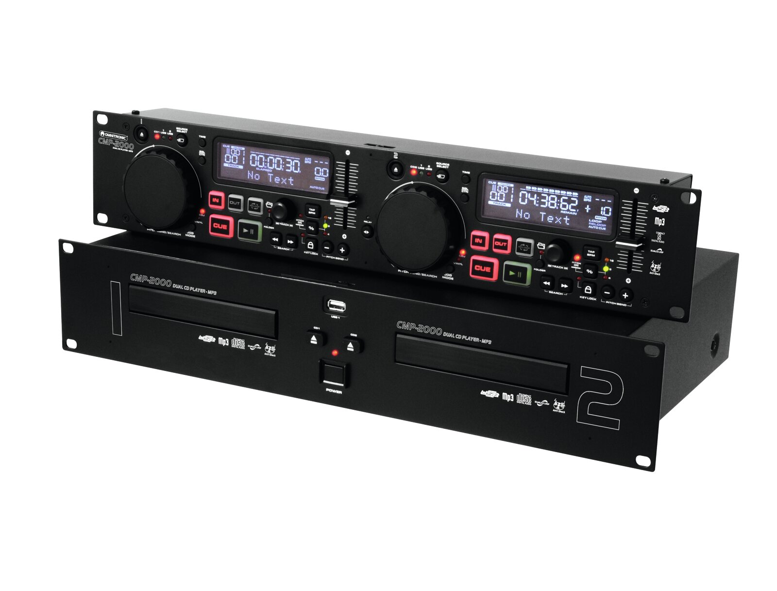 Omnitronic CMP-2000 Dual-CD-MP3-Player
