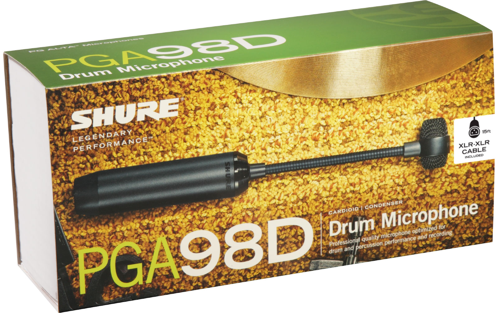 Shure PGA98D XLR Alta, inklusive Kabel (XLR)
