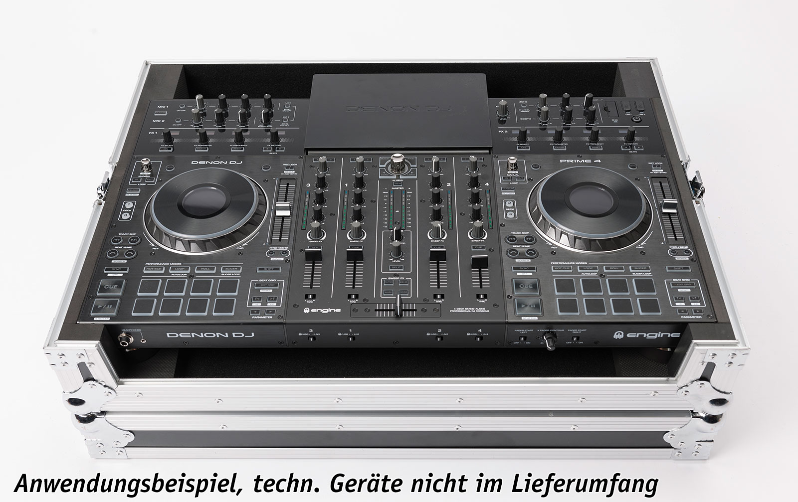Magma DJ-Controller Case Prime 4 black/silver (40994)