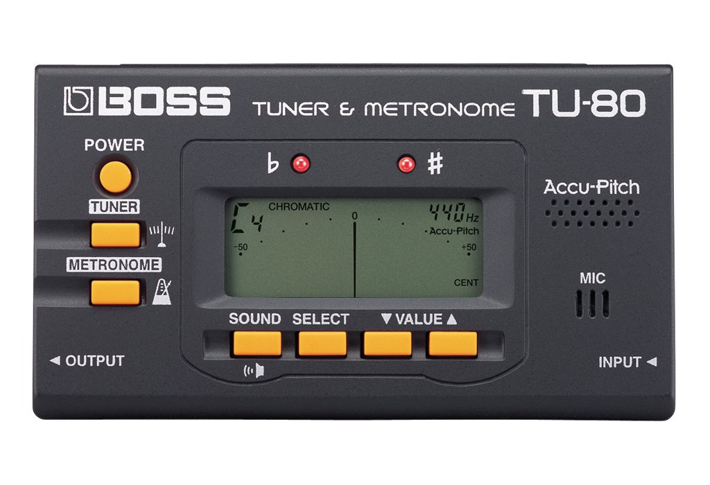 Boss TU-80 schwarz Demo-Ware