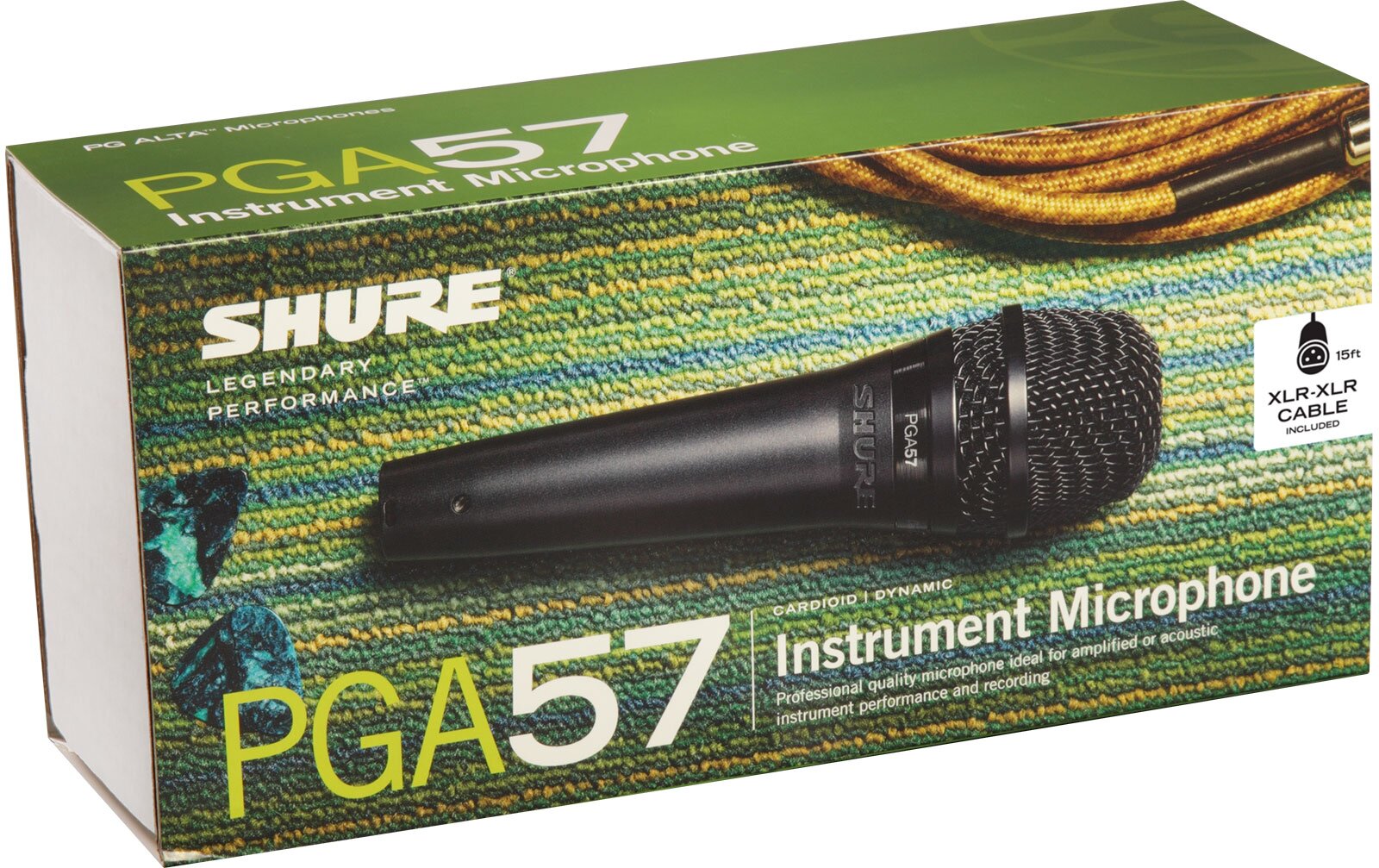 Shure PGA57 XLR Alta, inklusive Kabel (XLR)