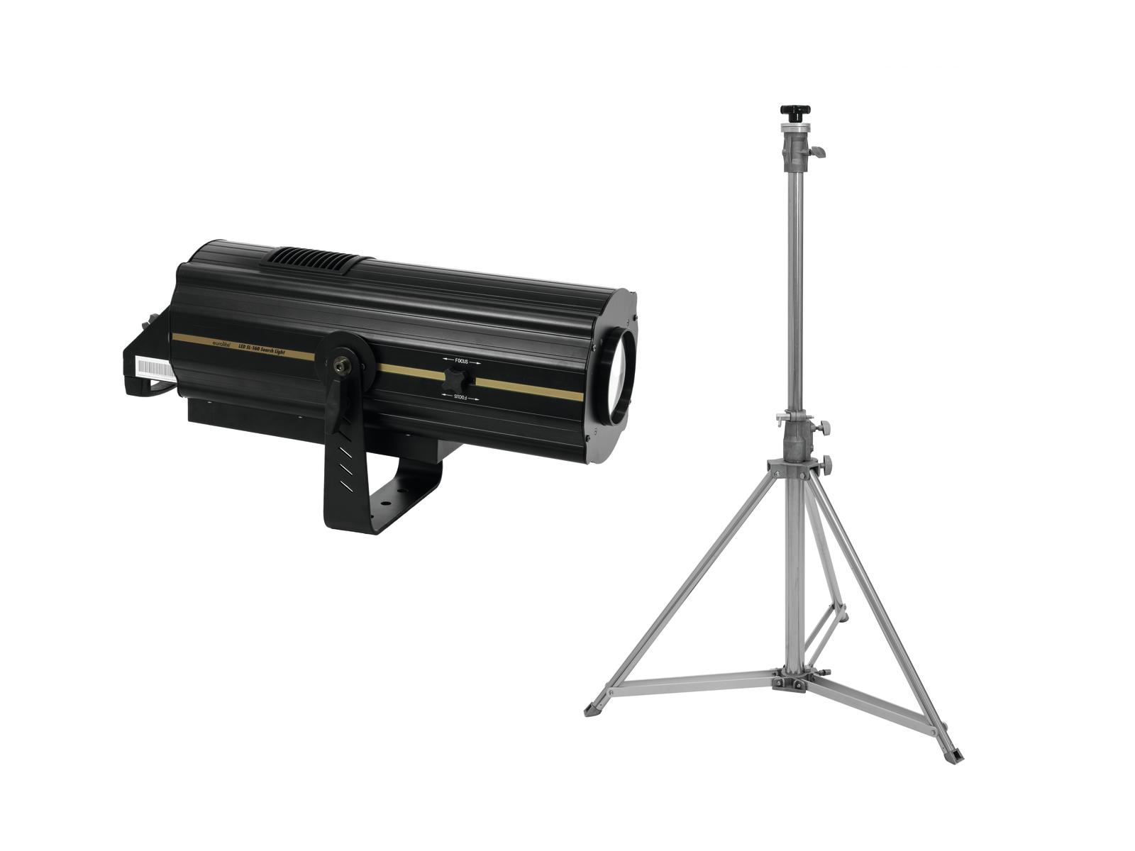Eurolite Set LED SL-160 Search Light + STV-200 Verfolgerstativ,