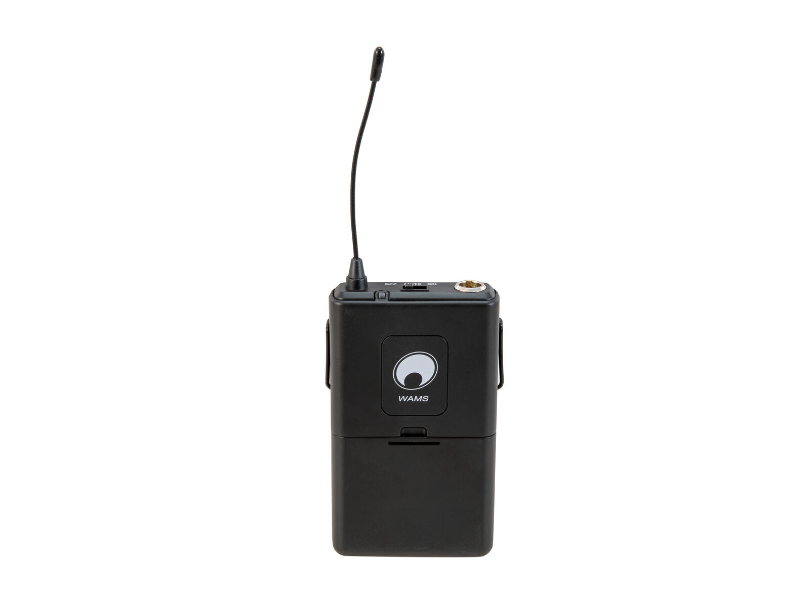 Omnitronic WAMS-12 Taschensender inkl. Kopfbügelmikrofon 865MHz