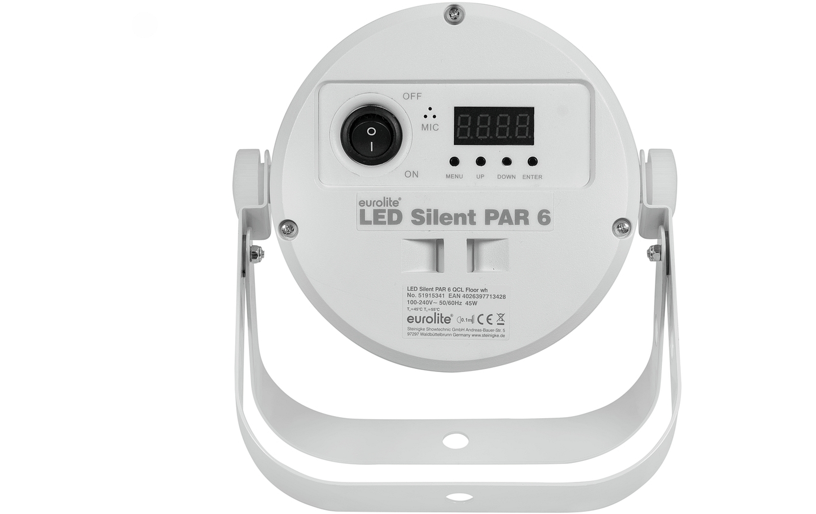 Eurolite LED Silent Par 6 QCL Floor ws