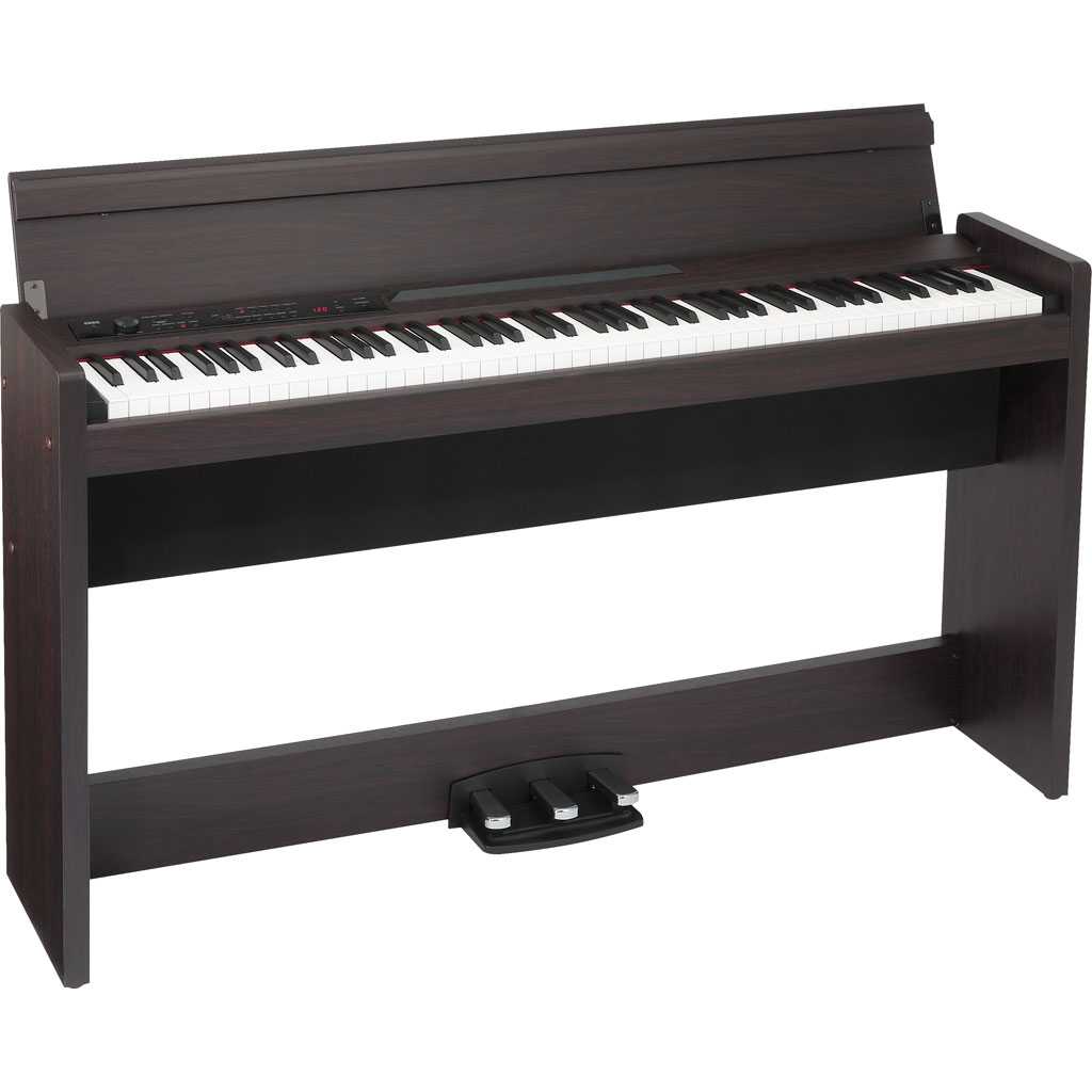 Korg LP-380 rosewood, 88 Tasten, "Slim-Line" Digitalpiano mit USB-MIDI