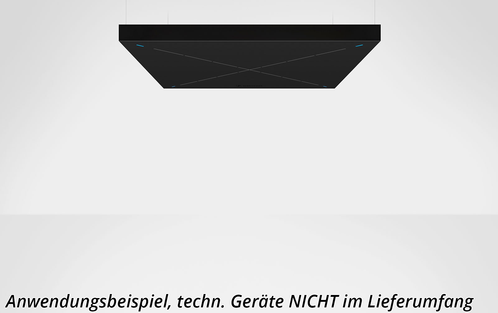 Sennheiser SL TeamConnect Ceiling Mic II Black Deckenmikrofon