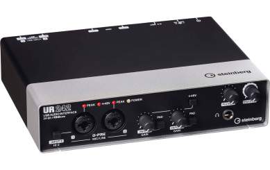 Steinberg UR242 USB Audio Interface incl. MIDI I/O & iPad