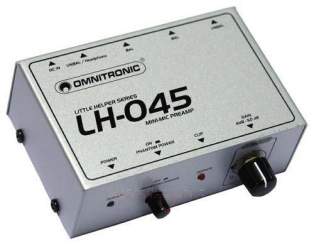 Omnitronic LH-045, Mikrofon-Vorverstärker