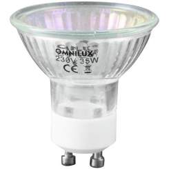 Omnilux GU-10 230V/35W 2500h 25° blau