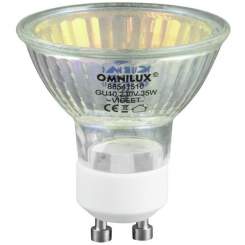 Omnilux GU-10 230V/50W 1500h 25° violett