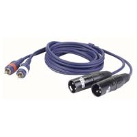DAP FL263 / 2 XLR männl. zu 2 Cinch, 3m