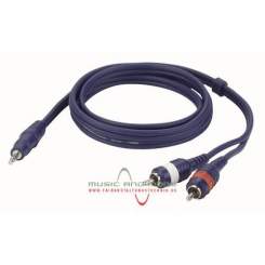 DAP FL306 / Stereo Miniklinke auf  Cinch, 6m