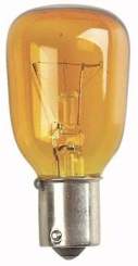 BC Bulb 240V15W, G4, für Kaleidoscop, gelb
